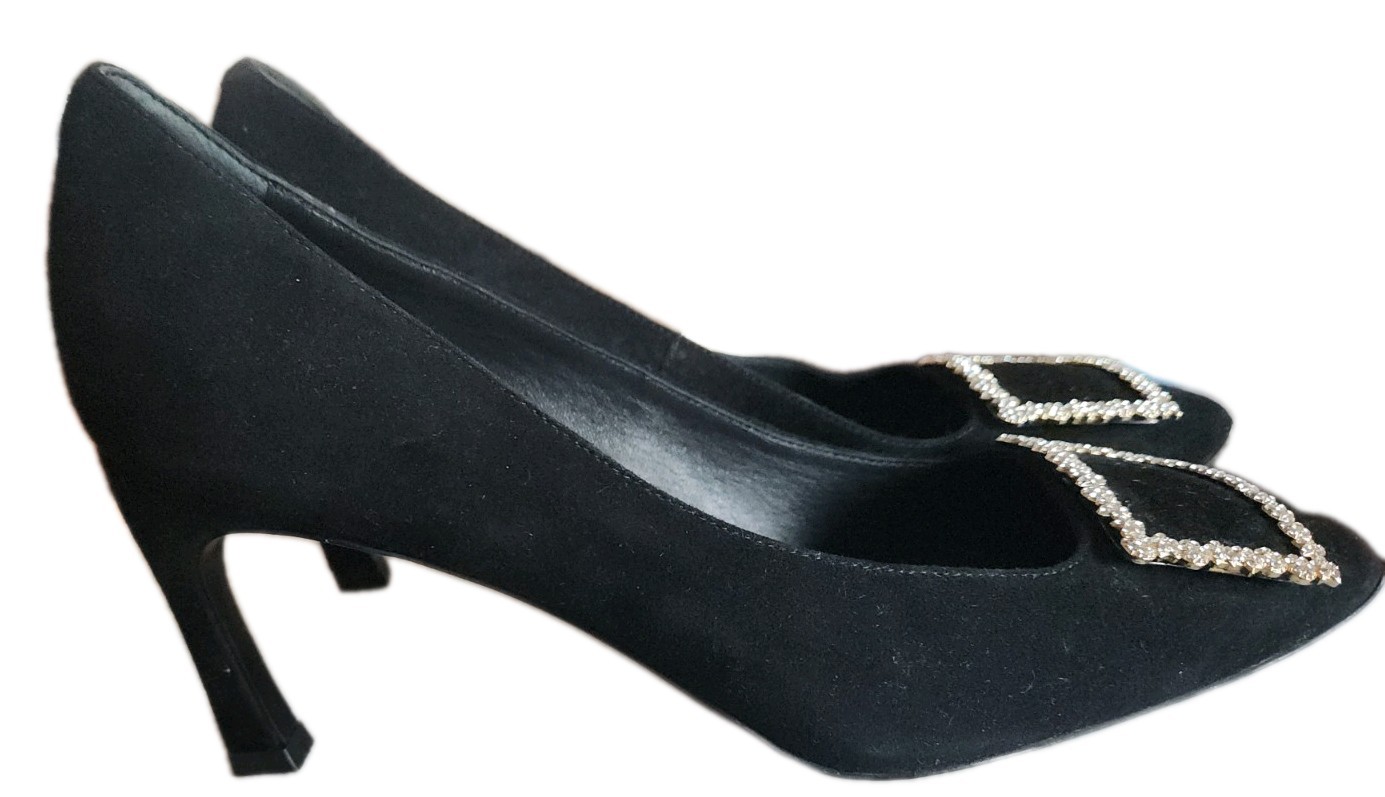 Roger Vivier Women's Sued Pumps Shoes image 5
