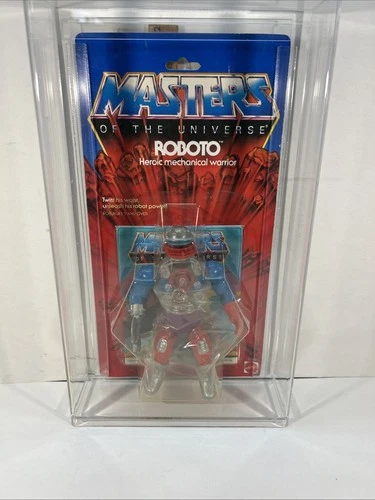 ROBOTO Masters of the Universe MOC MOTU He-man Vintage Rare Figure NIB