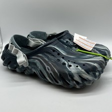 Crocs Echo Marbled Clog Black Sand Multi Men's Size 13 Slip On Casual Sandal