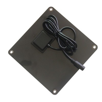 4W 12V Monocrystalline Solar Panel for Garden Light Security Camera with 5521DC