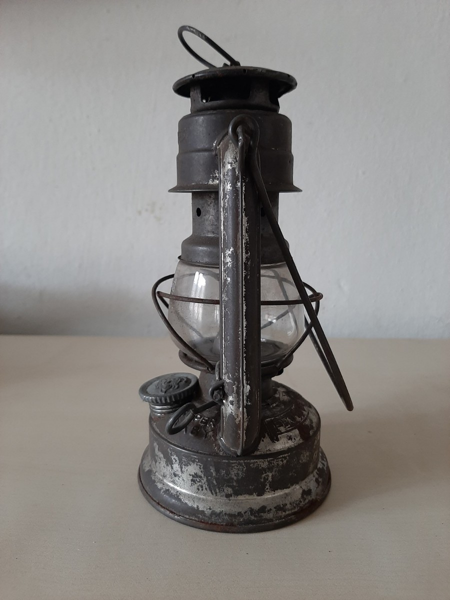 FEUERHAND 175  STURMFEST BP.ang. ① Very rare Feuerhand 175 STURMFEST Hurricane lantern ( Hasag