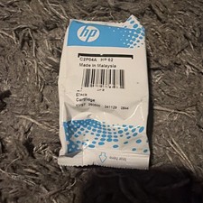 HP 62 Black Original Ink Cartridge, 200 pages, C2P04AN 140 Sealed
