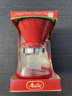 New VINTAGE Melitta 10 Cup Cone Filter Coffeemaker- READ DESCRIPTION