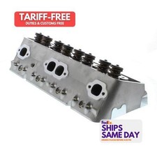 Trick Flow Tfs-30210003 One Natural Aluminum Sbc Dhc 175 Alm Cylinder Head 60cc