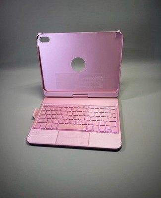 Folio Tastatur Abdeckung Ständer 10 Farben Hintergrundbeleuchtung Touchpad Hülle für iPad A16 10,9/11''