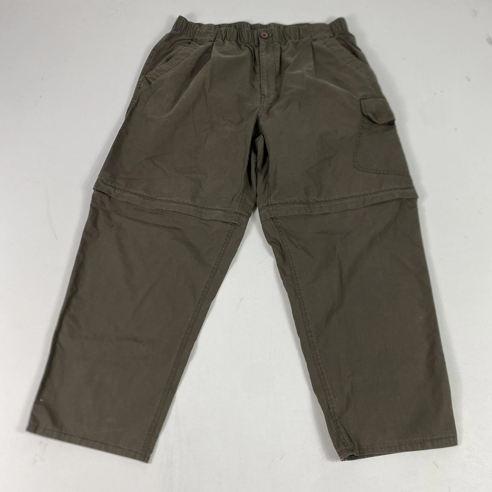 Simms Pants Mens 36x30 Brown Convertible Cargo Elastic Waist Fishing Hiking
Opens in a new window or