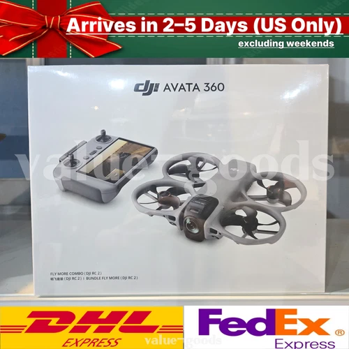 [NEW IN STOCK] DJI Avata 360 Fly More Combo Drone RC 2 Controller + 3 Batteries