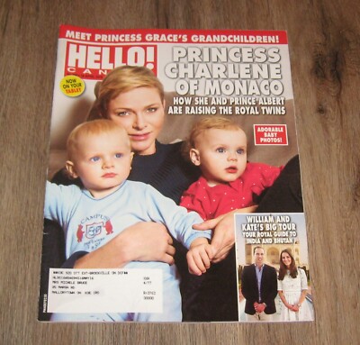 Hello Canada magazine Princess Charlene ELSA PATAKY Kate Middleton LAUREN CONRAD