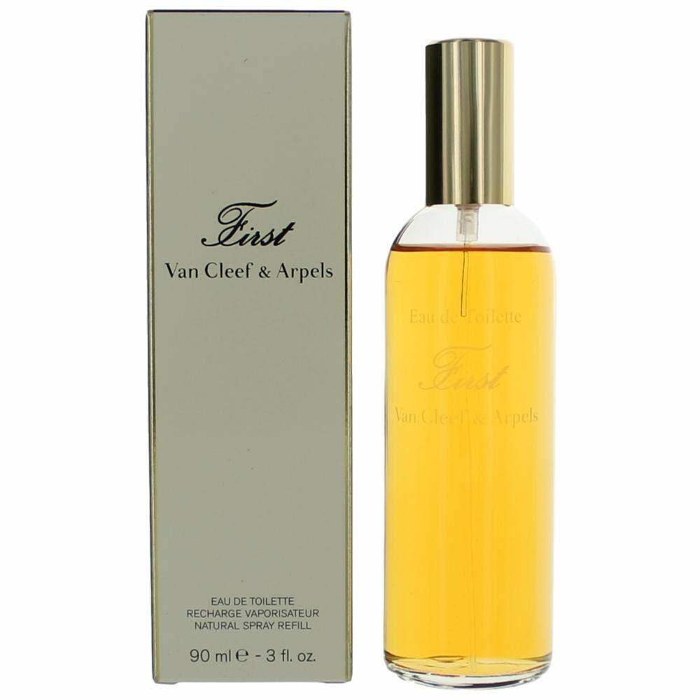 化粧水・ローション・トナー FIRST VAN cleef&ARPELS paris First by Van Cleef & Arpels OPEN BOX 3.0 Fl oz EDT REFILL Spray