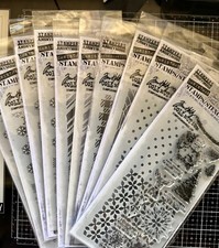 Tim Holtz/Stampers Anonymous Christmas STAMPS/STENCIL set