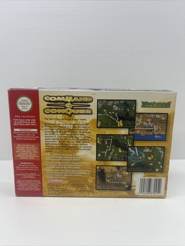 Command & Conquer Nintendo 64 Game N64 Boxed AUS PAL - Complete - Picture 2 of 10