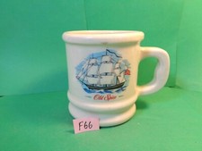 Old Spice Double Finger Handle Grand Turk Shaving Mug Used/EUC