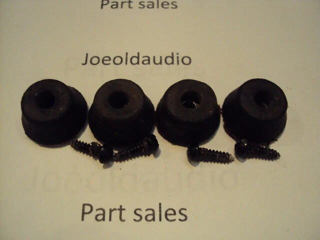 Pies de subwoofer pasivo KLH CS 2503 y tornillo de montaje. 4 piezas. Probado. Foto 2 de 3