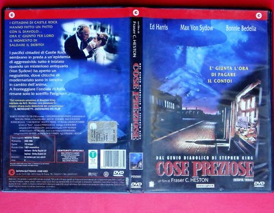 Horror Film DVD Dinge Edelsteinkette Needful Things Stephen König Max von Sydow
