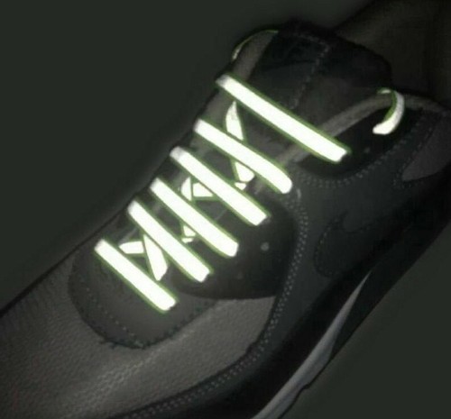 reflective af1 laces