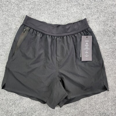 Ten Thousand Interval Shorts Mens XS Black Performance Training 5  NO LINER