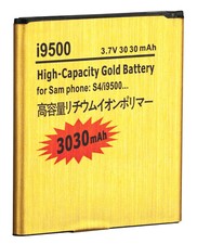 High Capacity Gold Battery 3030mAh For Samsung Galaxy S4 i9500
