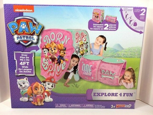 playhut paw patrol explore 4 fun play tent