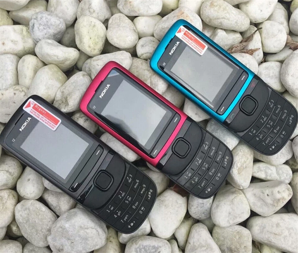 Original Nokia C2-05 Sider 2.0 Inches GSM 900/1800 Bluetooth Cellular Phone - Image 3 of 4