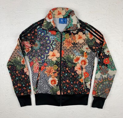 Adidas x Farm Women's Small Jardim Agharta Floral Pattern Track