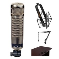 Electro-Voice RE27N/D Broadcast Announcer Microphone Bundle