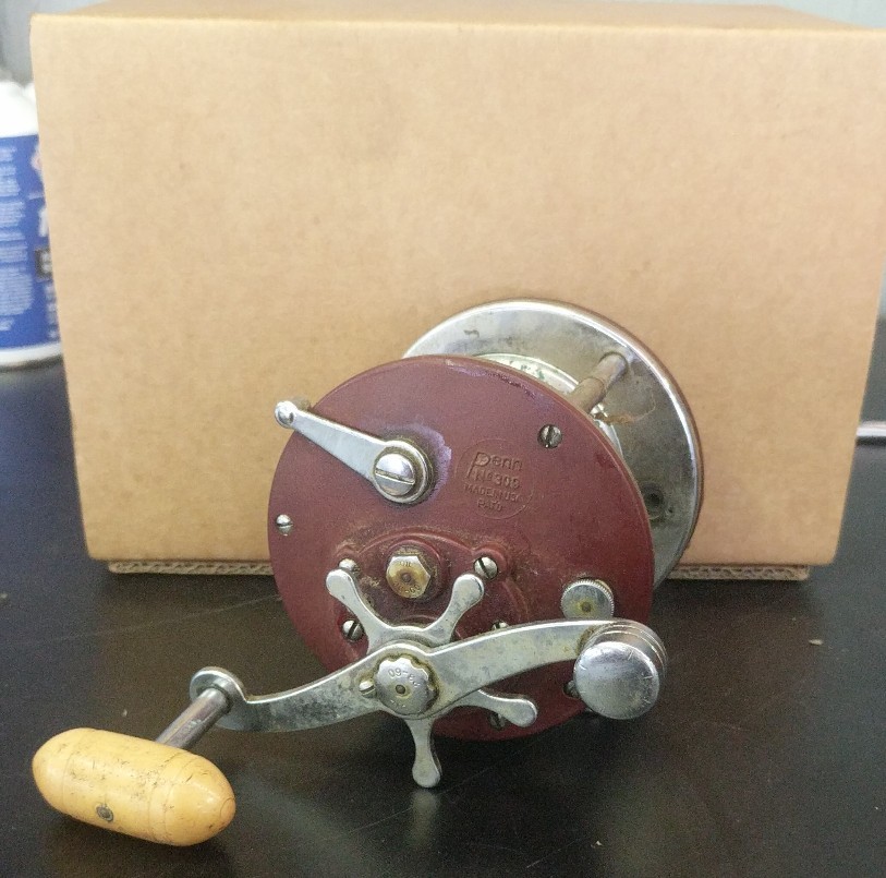 Penn 309 fishing reel (early model pat. D) made in USA | eBay