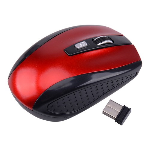 2.4GHz Wireless Optical Mouse800-1600DPI DPI Cordless Mice Receiver Ft For PC zw - Picture 2 of 4