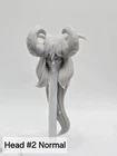 3d Printed THE DARKNESS ANGELUS HEAD #2 1:12 6"  Joe Classified/Marvel LegendS