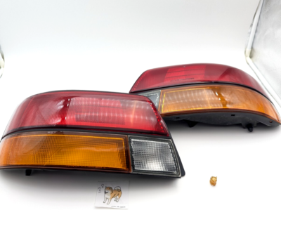 TOYOTA Genuine EP82 STARLET Tail Lights Rear Lamps set JDM KOITO