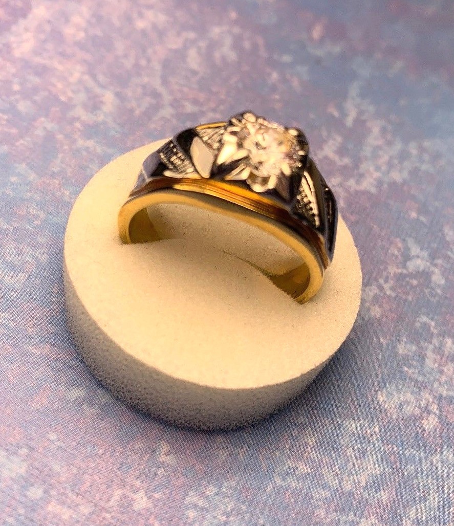 Alhudapk Com Karatclad 18kt Hge Ring Value Gold Ring Seta Stamped