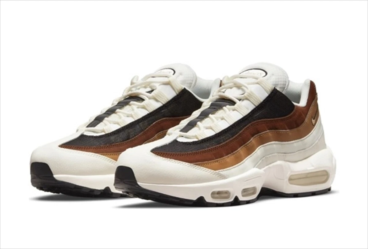 NIKE AIR MAX 95 CASHMERE SAIL BLACK CHOCOLATE DB0250-100 US 12