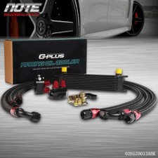 10 Row An10 Engine Fit For Aluminum Oil Cooler Filter Relocation Kit Universal