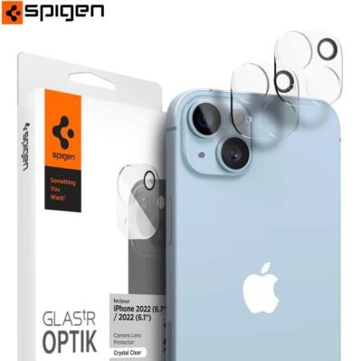 Glas für die Kamera Spigen Glas.tR Optik 2-Pack für iPhone 14 / 14 Plus Transpa