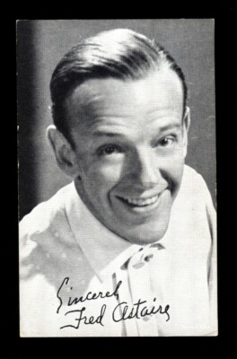 1948-52 ARCADE EXHIBITS HOLLYWOOD FRED ASTAIRE NM-MT OR BETTER!