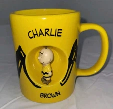 2012 Peanuts Charlie Brown Spinner Ceramic Coffee Mug
