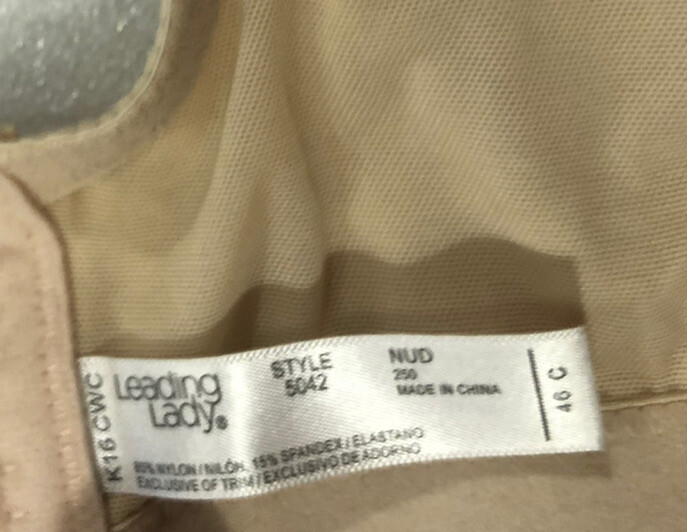 Leading Lady 46C Style 5042 Brigitte Full Cover Wire … Gem