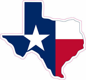 Download Texas State Flag Silhouette Vinyl Sticker Decal 4 inch | eBay
