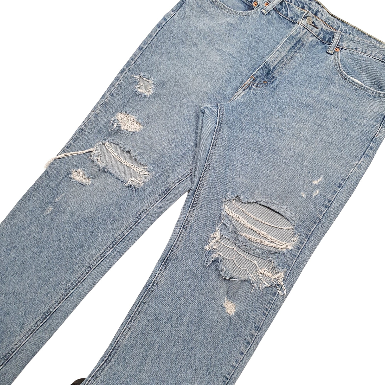 LEVIS 541 Jeans Athletic Straight Blue Denim Trousers Mens W36 L33 image 3