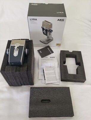 AKG Lyra Ultra-HD Multimode USB Microphone | eBay