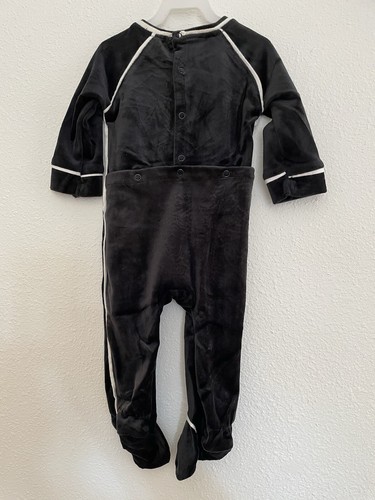 NWT Velour Baby Footed Pajamas 12-18M - Picture 3 of 3