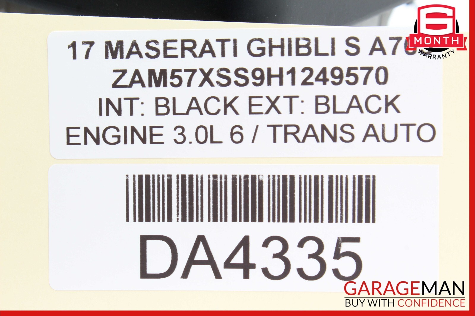 14-17 Maserati Ghibli Radio Navi Navigation Info Display Screen Touchscreen