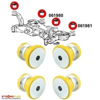 Busches MotorträGer Lagerbock Polyurethan FüR Dodge Journey I 08-20 Vorne Gelb