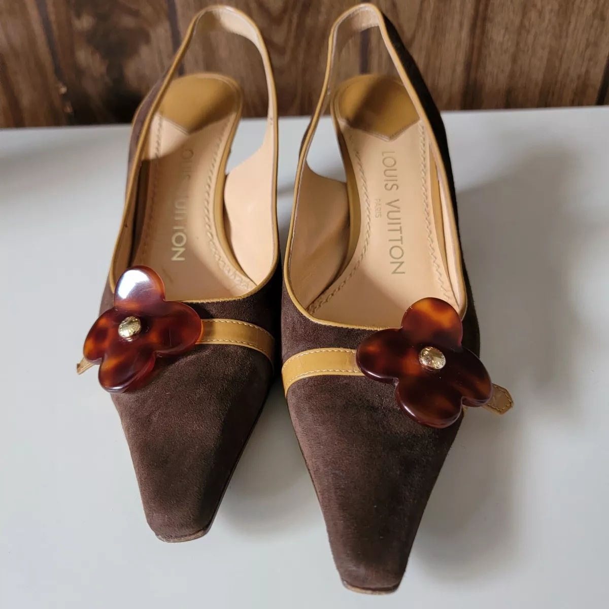 Louis Vuitton Women's Slingback Heels for sale