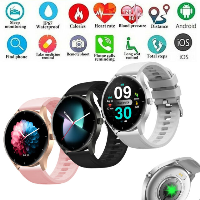 Smart Watch For Men Waterproof Fitness Tracker Bluetooth iPhone Samsung Android