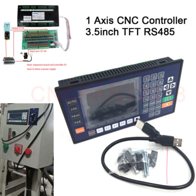 1 Axis CNC Controller 3.5'' TFT RS485 for Lathe Milling CNC Driver Servo Stepper