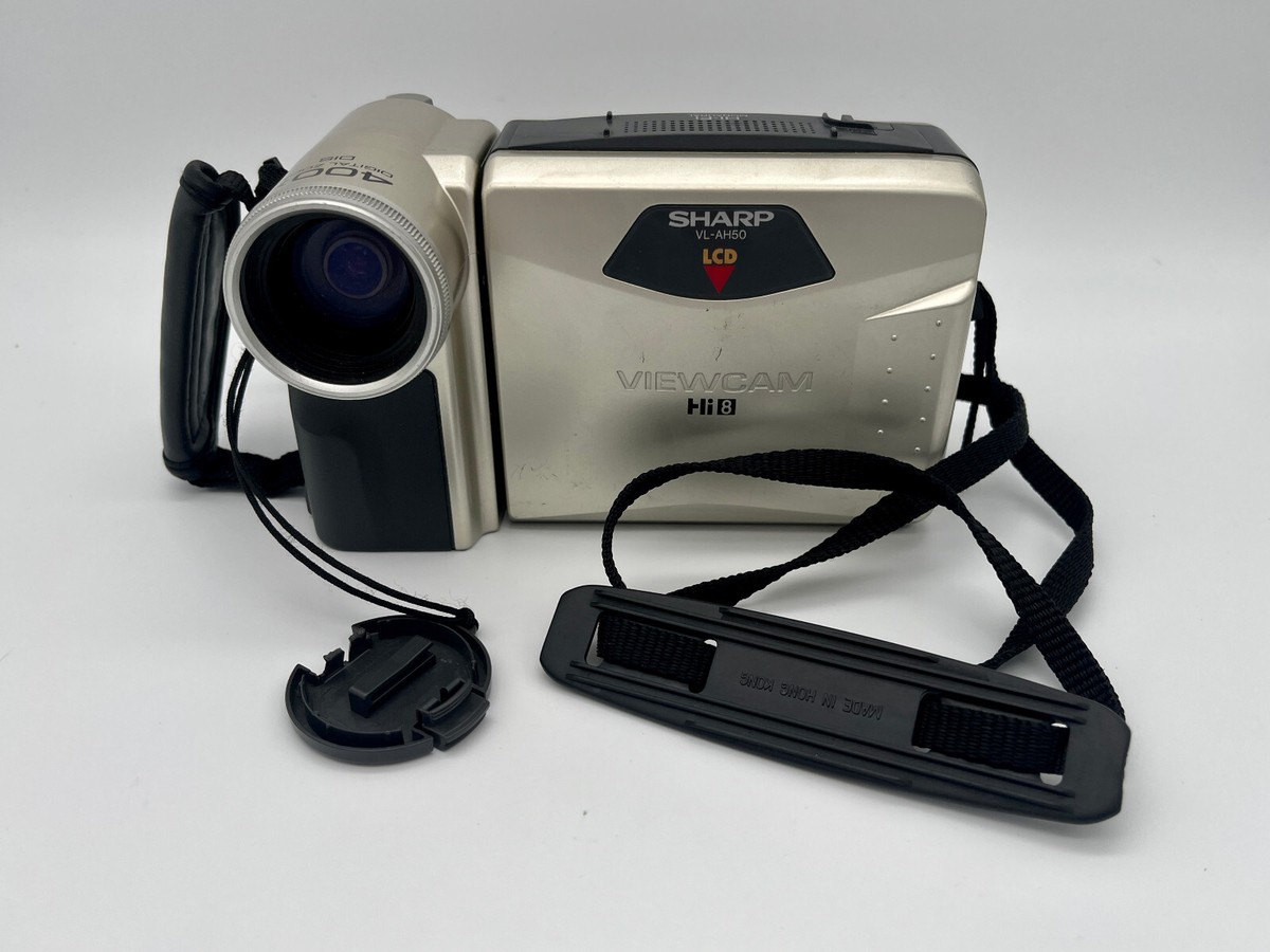 Sharp Viewcam VL-AH50 Hi-8 Camcorder 8mm Video Camera Hi8 & Video8