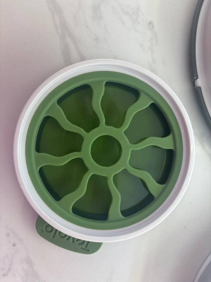 Conjunto de tampa elástica de silicone Tovolo - 3 tamanhos - Imagem 4 de 4