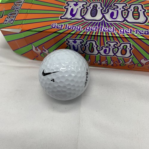Genuine Open Box Nike Mojo Golf Ball 2 Sleeve 6 Ball Long Drive Magic Core White - Picture 4 of 7