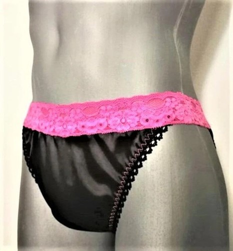 Sexy Pantalones de pañal Sissy DDLG Satén Sissy Stripper Cuerno Gay Shemale Unisex - Imagen 6 de 9