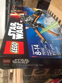 LEGO Star Wars Poe's X-Wing Fighter 75102 The Force Awakens New DENTED BOX